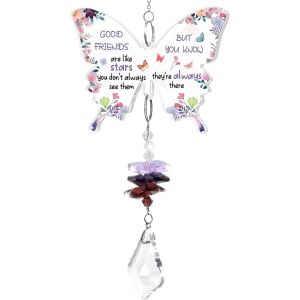 Mevronisshop-Cadeau D'anniversaire Pour Meilleure Amie, Pour Femme, Attrape-Soleil En Cristal, Cadeau D'amitié, Noël, Anniversaire De Mariage, Remise De Diplôme - Neuf