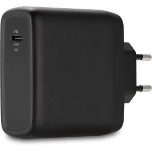 - Chargeur Secteur GaN 100W USB-C, Adaptateur Compact Haute Vitesse avec C&acirc;ble de 2 m, Compatible avec MacBooks/iPads/Surface & Autres (K33821UK) - Neuf