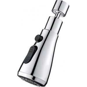 KALANKA-Douchette Evier Cuisine Robinet 360 Degres, 3 Modes Embout Robinet, Mitigeur Evier Cuisine Tete de Robinet Rotative, Adaptateur Robinet Universal Orientable - Neuf