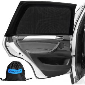 Kal-Pare Soleil Voiture Bébé & Animaux (2 Pièces) | Certification Uv50+ | Tissu Spandex Respirant | Compatible 95%+ Modèles | Protection Intimité Familiale - Neuf