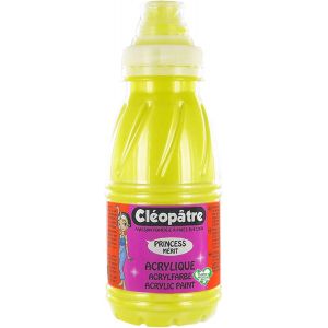 Peinture Acrylique Princess Merit - Nacrée Jaune - Flacon 250 Ml - Neuf