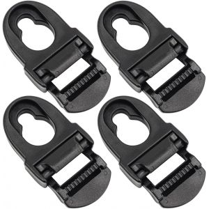 Letnerny-Lot De 4 Clips Et Crochets De Siège De Kayak Boucles De Sécurité Pour Siège De Kayak Clips En Plastique Boucles Pour Accessoires De Kayak Clips De Sangle En Nylon Réglables Pour La Fixation - Neuf
