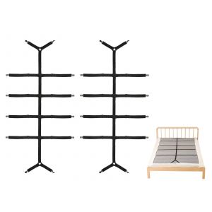 Tendeur de drap r&eacute;glable avec clips pour une fixation s&eacute;curis&eacute;e - Neuf