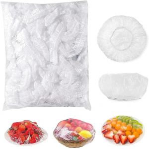 100 Pcs Sacs De Conservation Frais,Film Alimentaire ,Ecobag Couvre Plat,Sac de Conservation Alimentaire,Couvre plat elastique pour Conservation Fruits et Légumes pour Garder Frais - Neuf