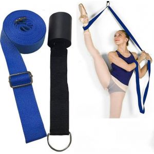 Sangle D'étirement Des Jambes Ultime - Installation Facile Sur La Porte Pour Une Flexibilité Améliorée Et Des Divisions Complètes - Sûr, Durable Et Portable ! - Neuf