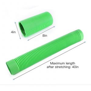 Hjlian Tunnel Telescopique Pour Petits Animaux De Compagnie, Jouet Pour Furet, Hamster (Vert) - Neuf