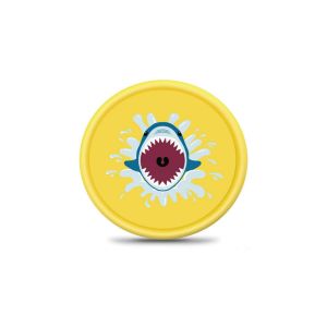 Tapis de jeu d'eau gonflable en forme de requin pour enfants - 170 cm - Id&eacute;al pour s'amuser en plein air - Neuf