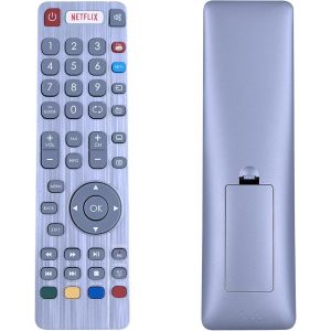 Shwrmc0116 Shw/Rmc/0116 Télécommande De Rechange Compatible Avec Sharp Aquos Tv Lc-32Chg6021K Lc32Cfg6241Kf Lc-43Cug8462Ks Lc-49Cug8052K Lc-49Cug8461Ks Lc-55Cug8462Ks Avec Boutons Youtube - Neuf