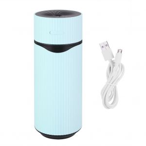 Hjlian Mini Humidificateur Usb Silencieux Et Portable Pour Bureau, Chambre, Voiture, Voyage (Bleu) - Neuf