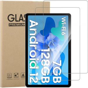 Verre Trempé Pour Blackview Tab 7 Wifi/Tab 8 Wifi, 2 Pièces 9h Dureté [Anti-Rayures][Sans Bulles][Haute Définition][Facile À Installer] Protection Écran Pour Blackview Tab 8 Wifi - Neuf