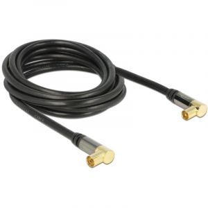 C&acirc;ble D'Antenne Delock Iec 90 (m&acirc;le/femelle) - Neuf