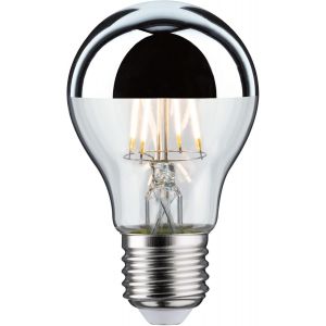 Kalanka-Ampoule Led &Agrave; Filament Agl 28670-6,5 W - Miroir De T&ecirc;te - Argent - 2700 K - Blanc Chaud - E27 - Neuf