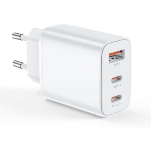 Chargeur Usb C 30W 3 Ports Prise Chargeur Usb C Type C Charge Rapide Chargeur Multiple Rapide Pour Iphone 16 15 14 13 12 11 Pro Max Xr Xs 8 7, Ipad, Samsung, Tablette - Neuf