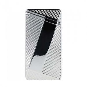 Briquet &Eacute;lectrique Double Arc Lumina Argent  Usb - Neuf