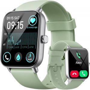 Chenquansarl-Montre Connectée Pour Femme Avec Fonction Téléphone, Alexa Intégrée 1,8 "", Montre De Fitness Pour Femme Avec Fréquence Cardiaque, Spo2, Sommeil, Moniteur De Stress, 100 Modes Sportifs, M - Neuf