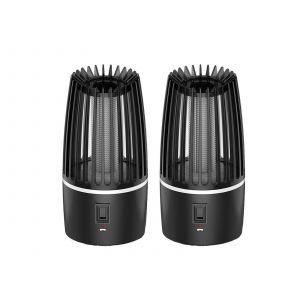 Lampe Anti-Moustiques &Eacute;lectrique Rechargeable Usb (Lot De 2) - Neuf