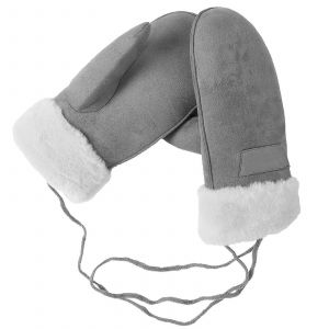 Gants D'hiver Pour Femmes Doublure Souple Élastique À Double Couche Gants Chauds Avec Longue Corde Snow Running - Neuf