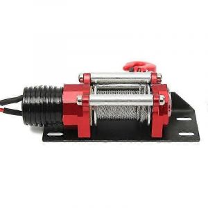 Treuil electrique avec crochet en acier ¿ Telecommande universelle pour vehicules tout-terrain et escalade - Neuf