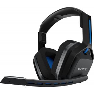 A20 Casque Sans Fil 2Ème Génération, Léger Et Résistant, Microphone Avec Fonction De Sourdine Flip-Up, Batterie +15H, Portée De 15M, Ps5, Ps4, Pc, Mac - Blanc/Bleu[L2332] - Neuf
