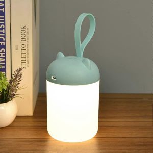 Veilleuse Lanterne Pour Enfants,Lampe Portable Alimentée Par Batterie,3000k Lumière Chaude Bienveillante Pour Les Yeux - Neuf