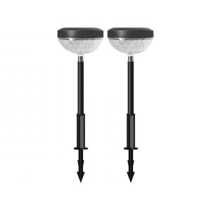 Lot De 2 Lampes Solaires Led Pour Jardin, En Forme De Goutte, &Agrave; Projection. - Neuf