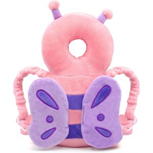 Coussinets De Protection De La T&ecirc;te Pour B&eacute;b&eacute;, Doux Respirant R&eacute;glable Protection De T&ecirc;te De B&eacute;b&eacute;, Protection De La T&ecirc;te Oreiller De Ssoutien, Pour Les Enfants De 4 &Agrave; 24 Mois, Chien Dragon - Neuf