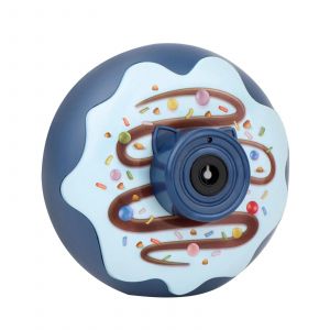 Machine &Agrave; Bulles Donuts Design Jouet &Eacute;lectrique Pour Enfants Effet De Musique L&eacute;g&egrave;re Automatique Pour Outdoor_Blue - Neuf