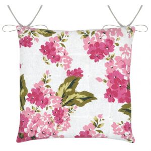 Galette De Chaise Florale Pour D&eacute;coration Printani&egrave;re - Neuf