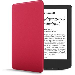 KALANKA-Forefront Cases Étui pour Pocketbook Verse et Pocketbook Verse Pro (Modèle: 2023) - Rouge - Mince, Léger et Protection Étui, Fonction Automatique Veille/Réveil Intelligente Coque (Housse) - Neuf