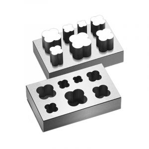 Outil poinçonnage fermoir à bijoux multifonctionnel,découpeur en acier,outil poinçonnage fermoir bijoux - Type Plum Blossom Chong - Neuf