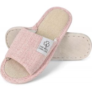 Kalanka-Chaussons Antidérapant Homme Femme Pantoufles Confortable Léger Bout Ouvert Accueil Chaussures Été Chaussures Pour La Maison - Neuf