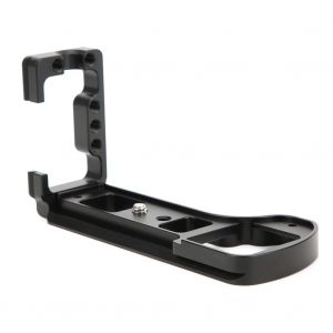 Support de poignee a degagement rapide en forme de L en alliage d'aluminium multi-trous pour appareil photo sans miroir Sony A6500 ILCE-6500 - Neuf