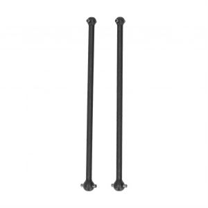 2pcs rc voiture arri&egrave;re arbre de transmission en acier arbre de transmission arri&egrave;re stable &agrave; haute duret&eacute; pour ARRMA 1/7 noir - Neuf