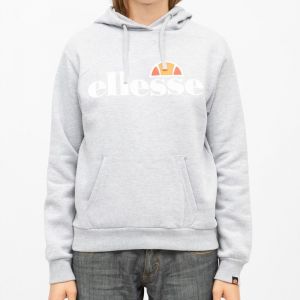 Sweat &Agrave; Capuche Doux Avec Grand Logo Femme Ellesse - Neuf