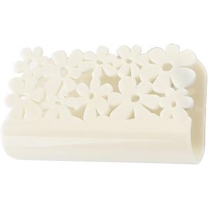 Chenquansarl-Support D'éponge À Ventouse - Lingettes Adhésives - Support De Rangement Pour Évier De Cuisine - Blanc Cassé - Neuf