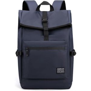 LETNERNY-Léger Sac À Dos Homme,Mode Imperméable Sac À Dos Loisir Sac De Travail Sac À Dos Ordinateur Portable 15,6 Pouces Sac À Dos Voyage Sac D'École Cartable Collège - Neuf