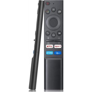 MEVRONISSHOP-Remplacement T&eacute;l&eacute;commande Samsung Compatible avec Tous Les Samsung Smart T&eacute;l&eacute;viseurs (mod&egrave;les 2016-2024) avec 4 raccourcis Clavier &iquest; Aucune Configuration requise - Neuf