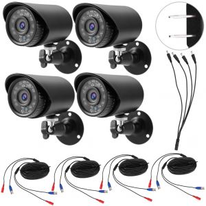 Camera de securite infrarouge etanche AHD/TVI/CVI/CVBS 720P PAL avec vision nocturne (Etats-Unis) - Neuf