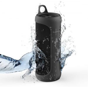 ChenQuanSarl-Double Enceinte Bluetooth Portable Waterproof Flottante (Double Enceinte Bluetooth Séparables Sans Fil, Haut-Parleurs Bluetooth 2En1 Tws, 30 W, Etanche Ip67, Batterie 10H, Stéréo) Noir - Neuf