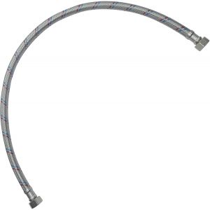 KALANKA-- C51071 - Tuyau de raccordement flexible - 600mm - 3/8" Femelle - 3/8"Femelle - robinet mitigeur sanitaire cuisine salle de bain plomberie - Neuf
