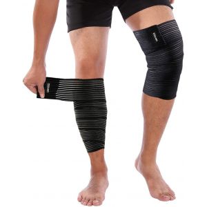 Xekal-Bandage Du Genou Coude Support Veau Haute Élasticité Compression De La Cuisse Bandage Du Poignet Attelle De Cheville Pour Sport Gymnase Course S'accroupir Entraînement - Neuf