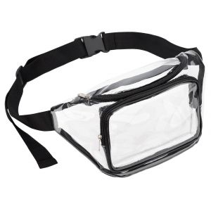 Clair Fanny Pack - Transparent Sac De Taille Pour Les Stades, Sangle R&eacute;glable, Unisexe Design, L&eacute;ger Filet - Neuf