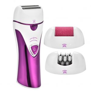 Epilateur Electrique 3 En 1 Pour Femmes, Appareil De Pedicure, 110-240 V, Prise Ue, Rose - Neuf