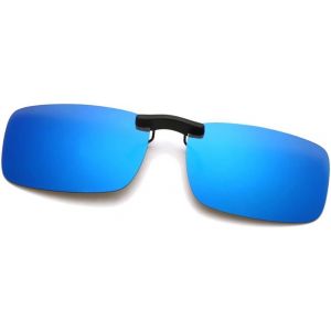 Clip Lunettes De Soleil Polaris&eacute;es Unisexes, Clip Solaire Pour Lunettes De Vue, Sur Lunette De Soleil Polaris&eacute; Clipsable Pour Homme Femme - Neuf