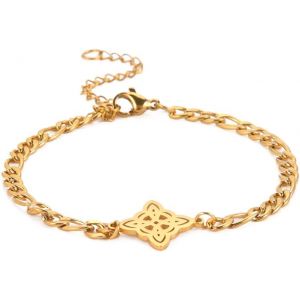 Eryi-Bracelet N?ud Celtique Pour Femme En Acier Inoxydable Breloque Irlandaise N?ud Celtique Bracelet De Sorcières Symbole Wiccan Bijoux Cadeau - Neuf