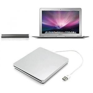 Lecteur/graveur de CD/DVD externe USB Compatible Apple MacBook Pro/Air/Mac mini - Neuf