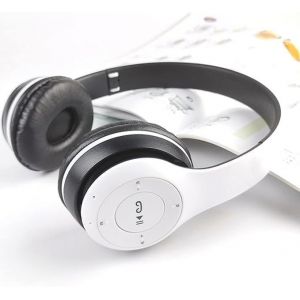 Casque Sans Fil Avec Microphone Et Radio Int&eacute;gr&eacute;e | &Eacute;couteurs Sans Fil Pliables &iquest; Compatible Bluetooth 5.0 | Capacit&eacute; Pour 6 Heures D'Utilisation Et 15 Heures En Veille | Casque Sans Fil - Neuf