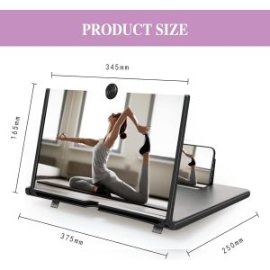 Loupe Pour &Eacute;cran De T&eacute;l&eacute;phone Portable 18 Pouces, Loupe Grossissante Pour T&eacute;l&eacute;phone Portable Compatible Avec Tous Les Smartphones&iquest;[Z148] - Neuf