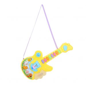 Enfants Musique Guitare Education Precoce Dessin Anime Motif Instrument de Musique Jouet pour Enfant - Neuf