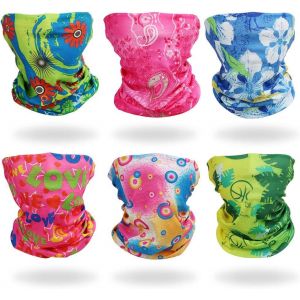 Trahoo-Multifonction Bandanas Sans Coutures Tour De Cou Echarpe Bandana Foulard De Tete Magique Tube Masque Bandeau De Sport Pour Festivals De Musique, Raves, Équitation,Moto - Neuf